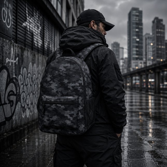 Urban Phantom Tactical Tarnmuster Bedruckter Rucksack (Von Creator hochgeladen)