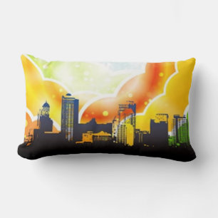 Urban Rainbow Pillow Lendenkissen