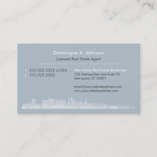 Urban Real Anwesen Agent Custom Business Card Visitenkarte