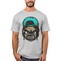 Urban Rebel: Graffiti Style Face