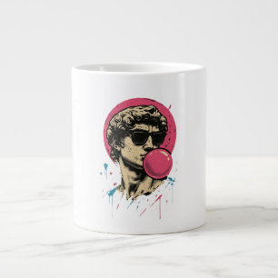 Urban Retro David — Bubblegum-Pop-Statue Jumbo-Tasse