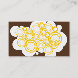 Urban Retro Design business card Visitenkarte