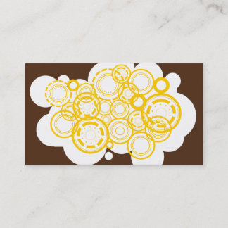 Urban Retro Design business card Visitenkarte