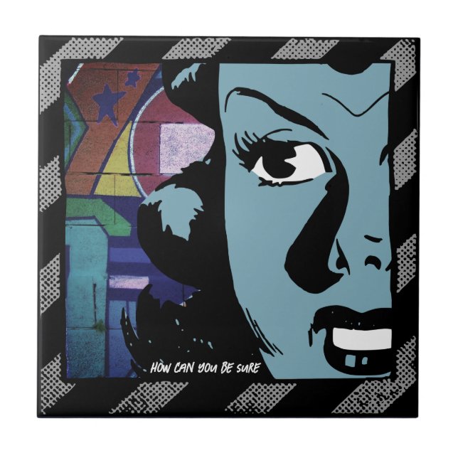 Urban Retro Revival: Wie können Sie sicher sein? Fliese (Vorderseite)