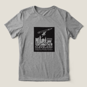 Urban Sketchers Summit 2026 - Cleveland - Frauen Tri-Blend Shirt
