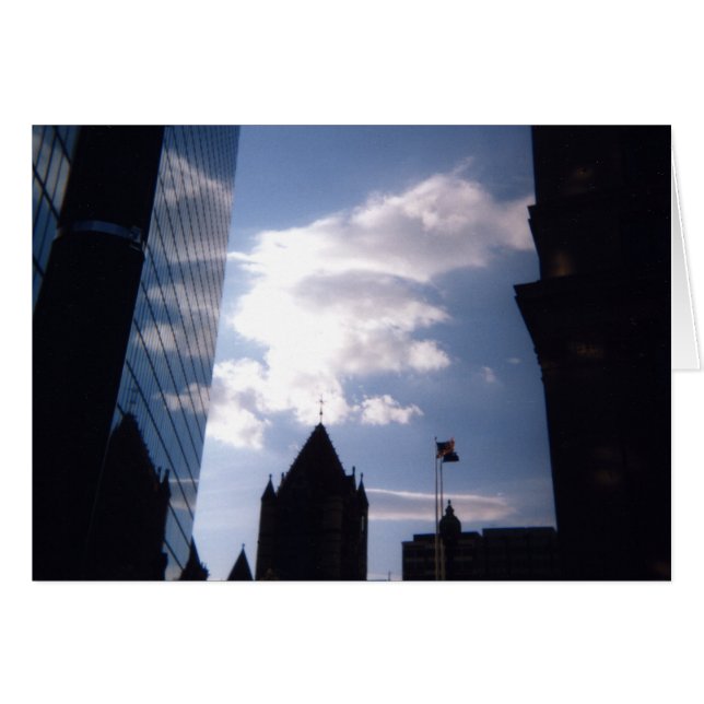 Urban Sky Reflection (Vorderseite (Horizontal))