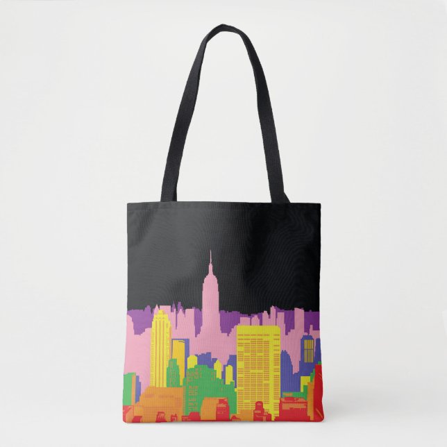 Urban Skyline: Nachtruinendekor. (Vorderseite)