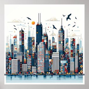 Urban Skyline Poster