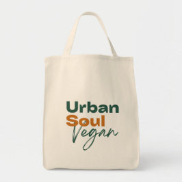 Urban Soul Vegan Minimalist Health and Wellness Tragetasche