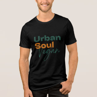 Urban Soul Vegan Minimalist Health and Wellness Tri-Blend Shirt