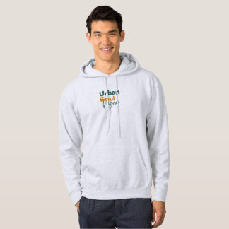 Urban Soul Veganer Minimalist Gesundheit und Welln Hoodie