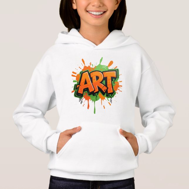 Urban Splash Art Graffiti Pulse Bold Street Expres Hoodie (Vorderseite)