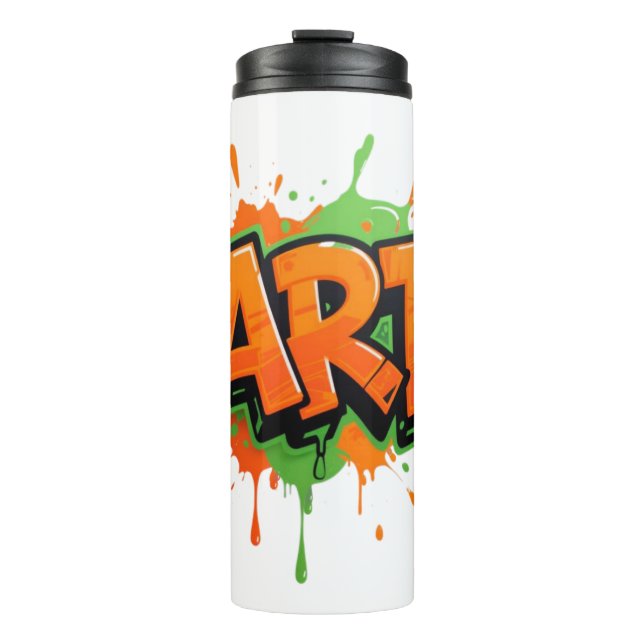Urban Splash Art Graffiti Pulse Bold Street Expres Thermosbecher (Vorderseite)