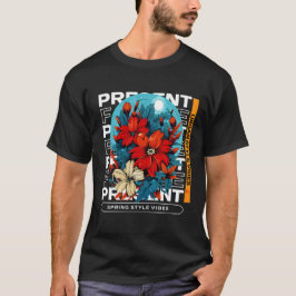 Urban Spring Style Floral T-Shirt