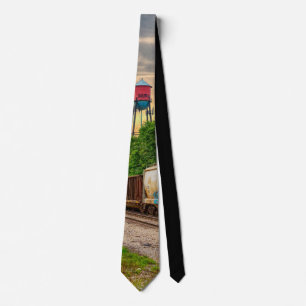 Urban Steam Punk Sunset Neck Tie Krawatte
