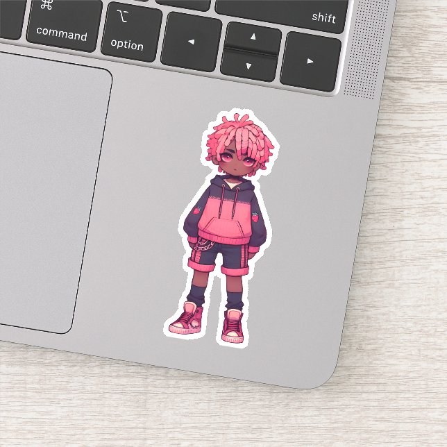 Urban Strawberry Aufkleber (Detail)