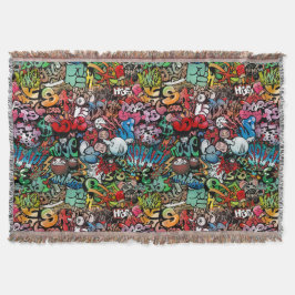 Urban Street art Graffiti-Muster Decke