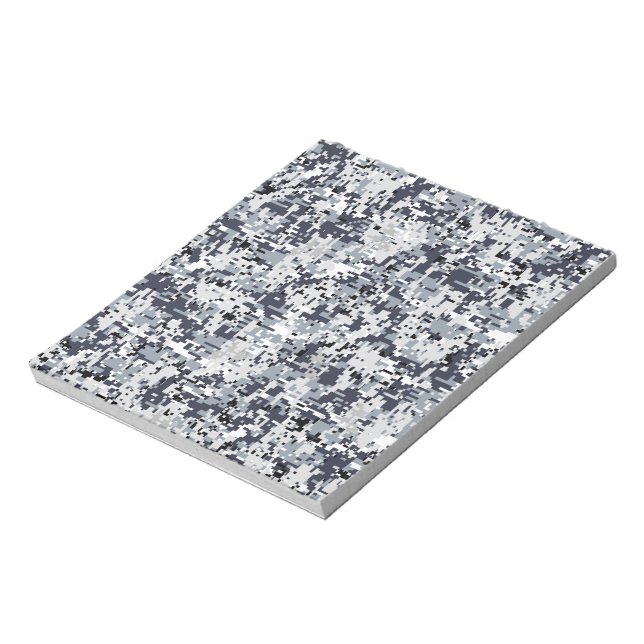 Urban Style Digital Camouflage Notizblock (Rotiert)