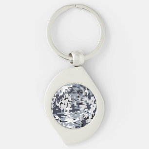 Urban Style Gray Digital Camouflage Schlüsselanhänger
