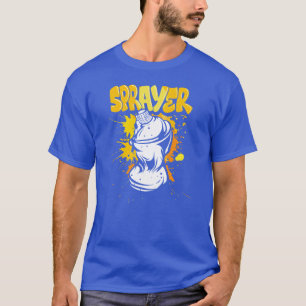 Urban Style Malerei Freund T-Shirt