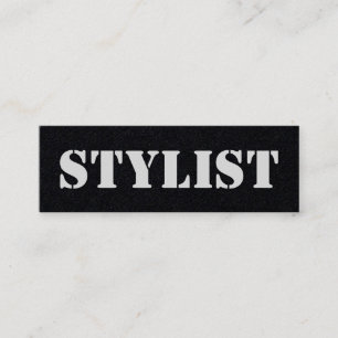Urban Stylist Dark Mini Visitenkarte