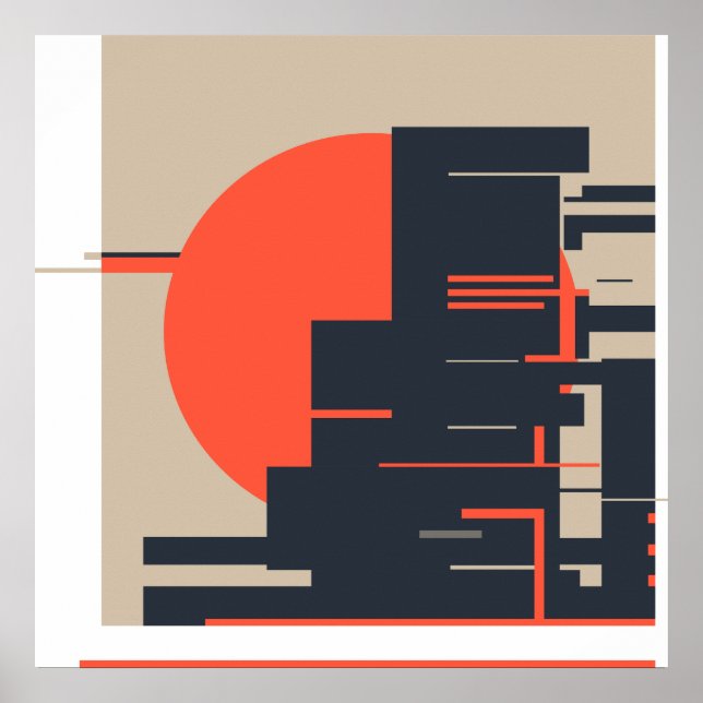 Urban Sunset, Poster (Vorne)