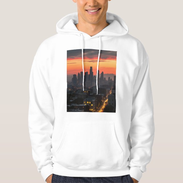 Urban Sunset Skyline Hoodies & Sweatshirts - Multi (Vorderseite)