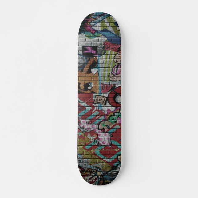Urban Untergrund NYC Graffiti Popsicle Deck Skateboard (Vorne)