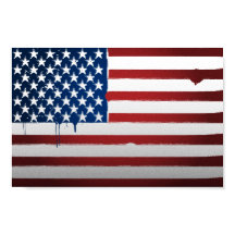 Urban USA Flag Poster