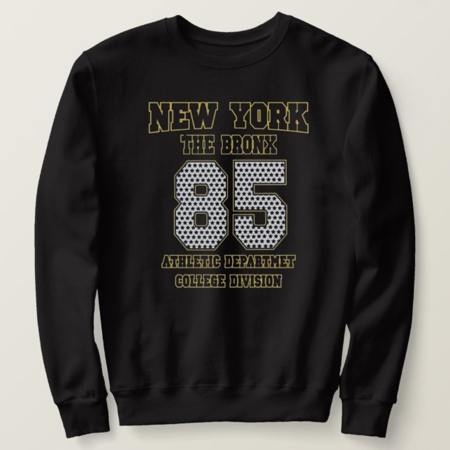 Urban varsity New York Bronx Sweatshirt (Design vorne)