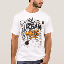 Urban Vibes Graffiti Streetwear T-Shirt