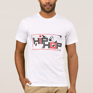 Urban Vibes Modernes Hip Hop Design T-Shirt