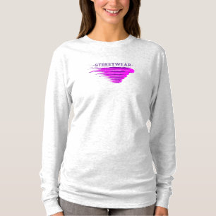 "Urban Vibes" Streetwear Langärmel T-Shirt