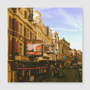 Urban Vintag Downtown City City Magnetkarte
