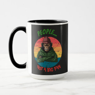Urban Warrior Green Angry Monkey Tasse