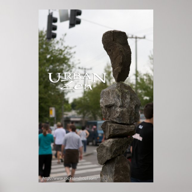 Urban Zen Poster (Vorne)