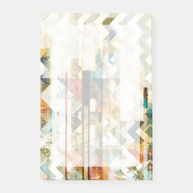 Urban Zickzack II Post-it Klebezettel (Vorderseite)