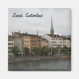 Urban Zurich Switzerland City View Foto Magnet