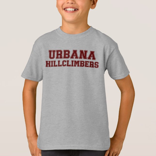 Urbana Hillclimbers Kid's Tshirt (Vorderseite)