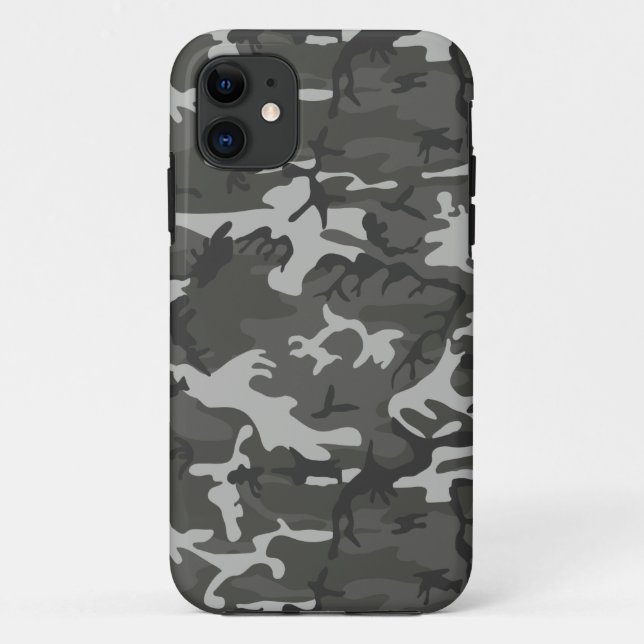 Urbane Camouflage im militärischen Stil Case-Mate iPhone Hülle (Rückseite)
