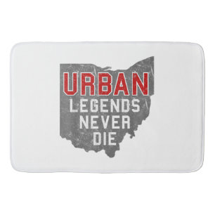 Urbane Legenden Die nie Staat von Ohio Not leidend Badematte