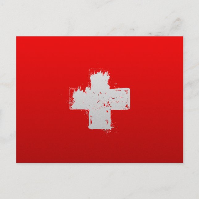 Urbane Schweiz Postkarte (Vorderseite)