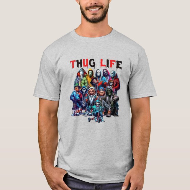 Urbaner Cartoon T-Shirt (Vorderseite)