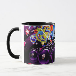 Urbaner Club Hip Hop DJ Tanz Dance Musik Tasse