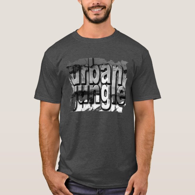 Urbaner Dschungel T-Shirt (Vorderseite)