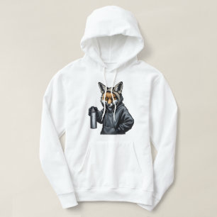Urbaner Fuchs-Tagger Hoodie