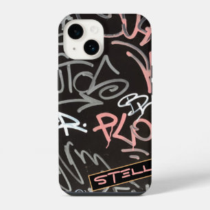 Urbaner Graffiti-Stil iPhone 14 Hülle