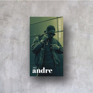 Urbaner Mode-Stylist-Design moderner Minimalismus Visitenkarte