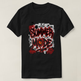 Urbaner Sommer-Modus Graffiti Street Tee 2026