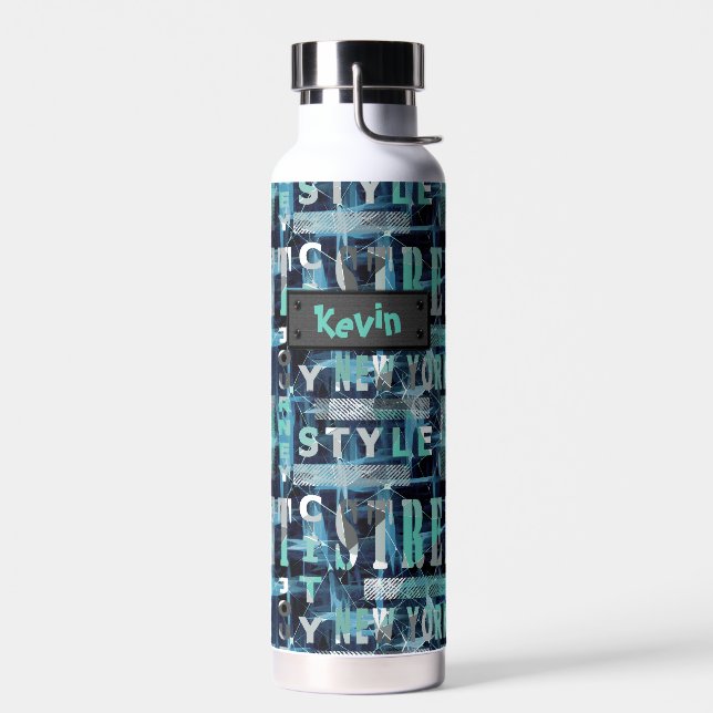 Urbaner Stil. Trinkflasche (Links)